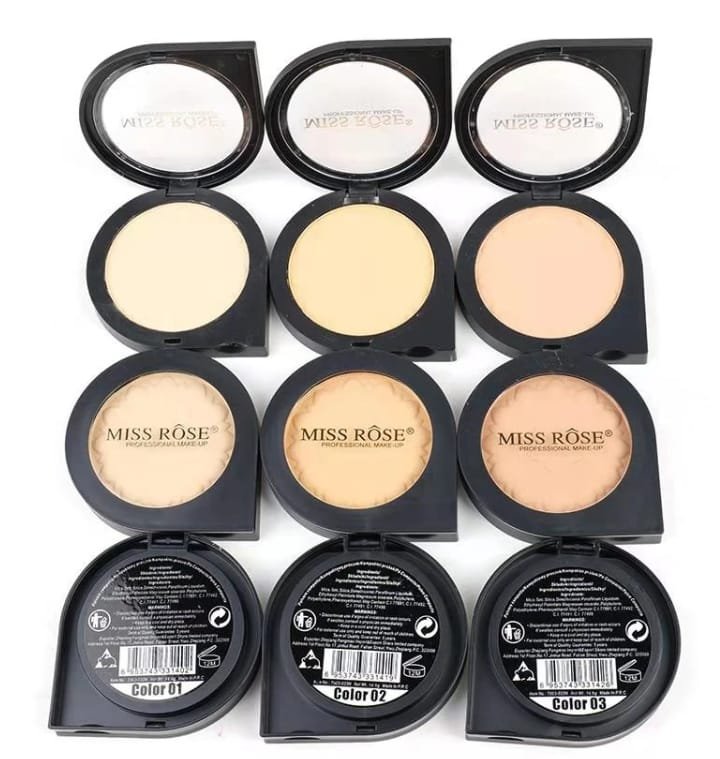 Miss Rose Black Compact Powder - Image 4