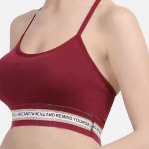 Women Padded Sports Non-Wired Bra
