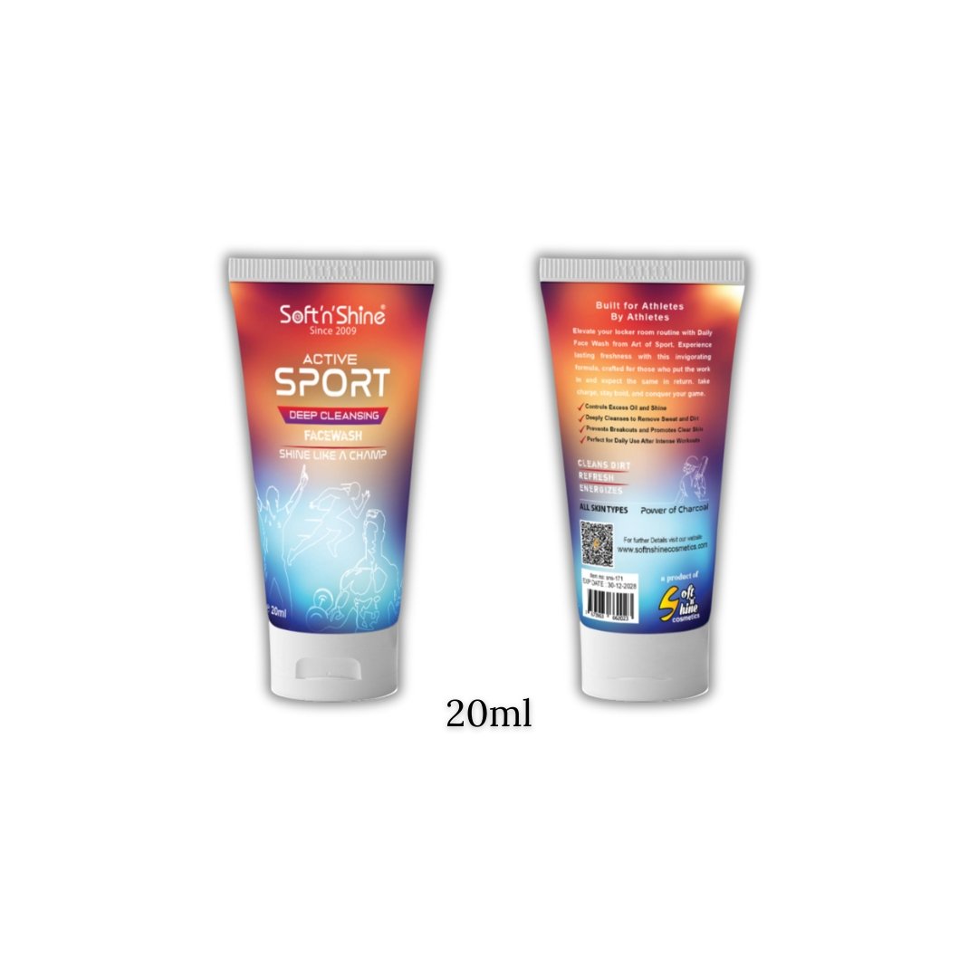 Active Sport Deep Cleansing Facewash - Image 3