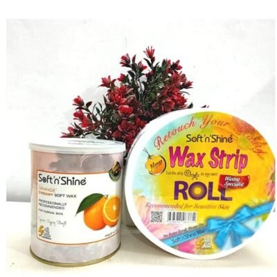 Soft Wax Tin Pack 800 gm with 50 Meter Dotted Paper Roll