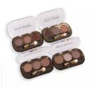 Miss Rose 3 Colors Eyebrow Kit With Brush Palette Eyebrow Cream Eye Brow Powder Contouring EyeShadow + EyeBow Kit 2 in 1 - 4 Shades