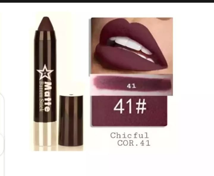 Miss Rose - Waterproof Matte Lip Batom Crayon - Image 4