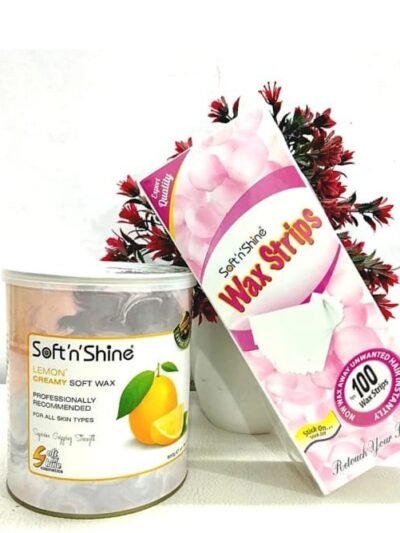 Soft Wax - Tin Pack 800 gm with 100 Strip Pack